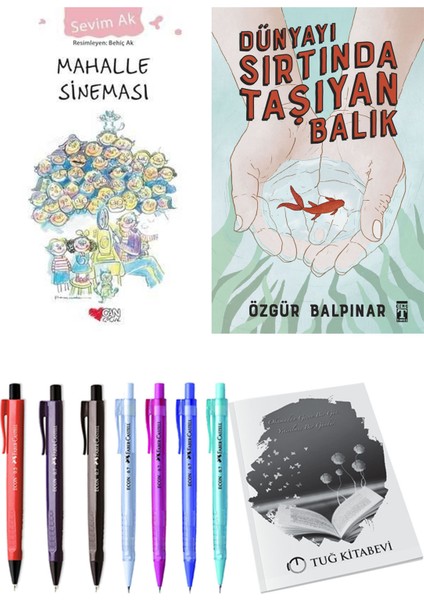 Dünyayı Sırtında Taşıyan Balık ve Mahalle Sineması 2'li Set - Kalem