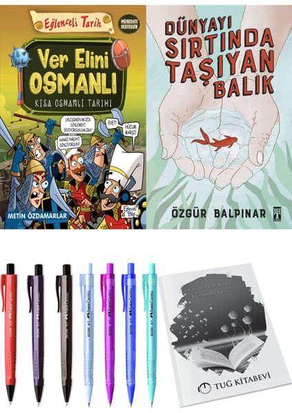 Dünyayı Sırtında Taşıyan Balık ve Ver Elini Osmanlı 2'li Set - Kalem