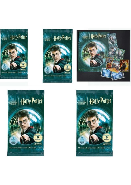 Harry Potter Magical Inspiration Trading Cards 5 Paket(30 Kart)