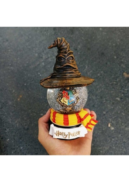 Harry Potter Hogwarts Işıklı Müzikli Büyük Kar Küresi