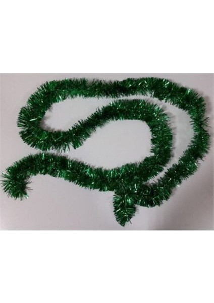 Yılbaşı 10 Adet Yeşil Ince Sim Püskül Süs 2 Metre fiyatları