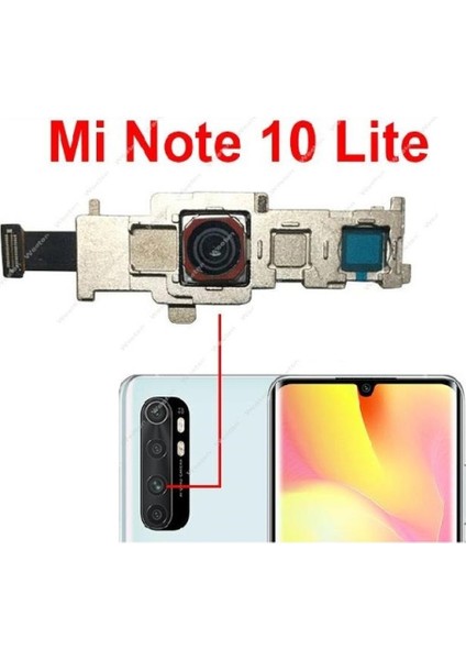 Mı Note 10 Lite Arka Kamera