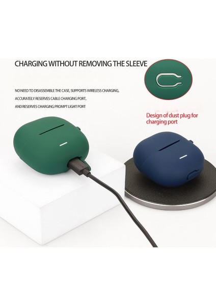 Xiaomi Redmi Buds 6 Lite Kılıf Renkli Yumuşak Silikon Darbe Dayanıklı Korumalı Kılıf fiyatları