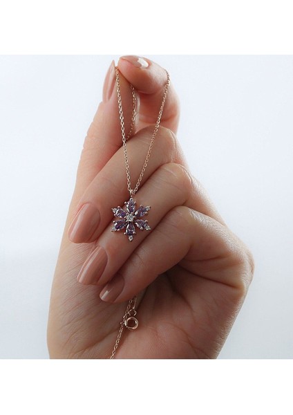 Renk Değiştiren LED Işıklı Küçük Prens Kristal Little Prince Lamba Kar Küresi ve Lotus Çiçeği Kolye