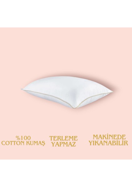 Kaztüyü Yastık 1 Adet Cotton Kumaş 1200 gr