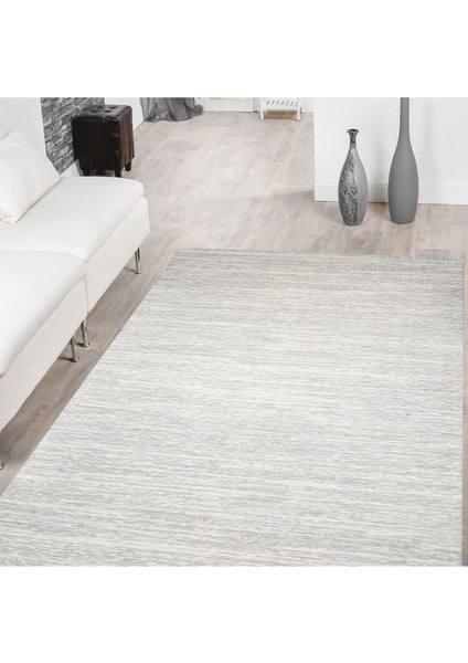 Woolen Bamboo Akrilik Salon Halısı,oturma Odası Halısı, Modern Halı 1009-KREM