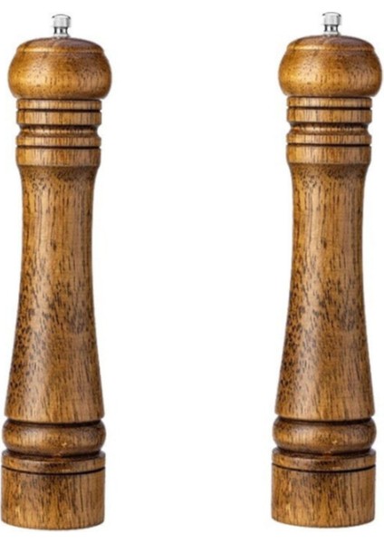 Tuz Karabiber Değirmeni 2'li Set Ceviz 27 cm