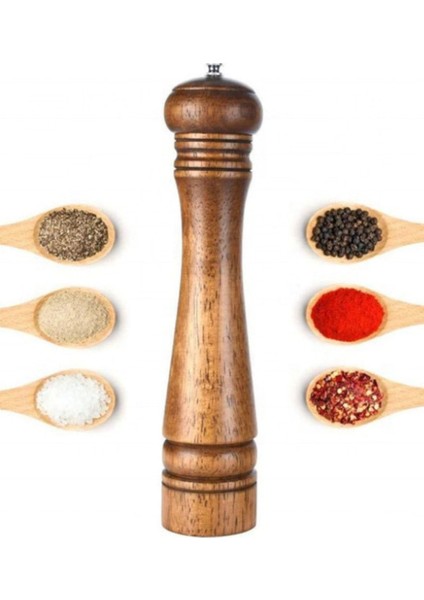 Tuz Karabiber Değirmeni 2'li Set Ceviz 27 cm modelleri