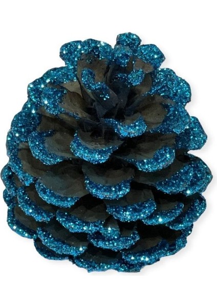 Her Renkte Kaliteli Simli Kozalak5 Adet Yılbaşı Süsü Çam Kozalağı yeni Yıl Eğlence Süsleri modelleri