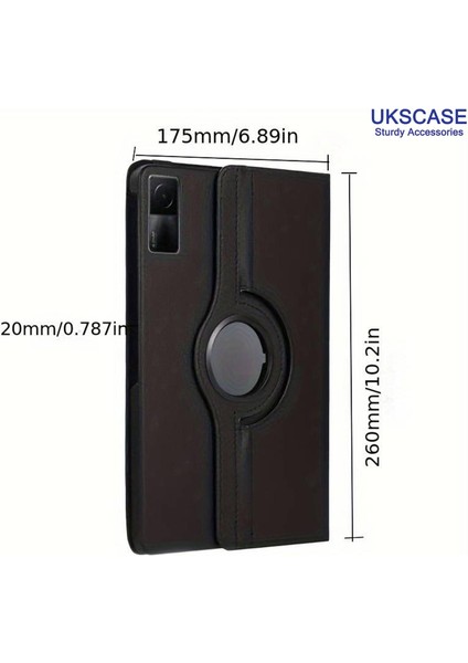 Xiaomi Redmi Pad Se 11 '' 2023 Uyumlu 360° Dönebilen Standlı Pu Deri Kılıf modelleri