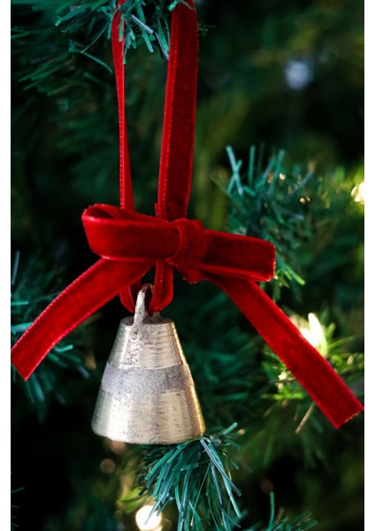 x Den.ınteriors Yılbaşı Ağacı Süsü Kurdeleli Küçük Çan fiyatları