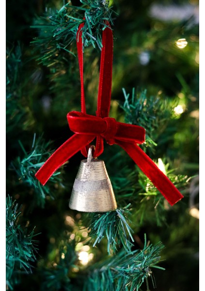 x Den.ınteriors Yılbaşı Ağacı Süsü Kurdeleli Küçük Çan indirimleri