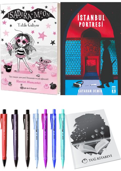 İstanbul Portresi ve Isadora Moon 11 Tatile Gidiyor 2'li Set - Kalem