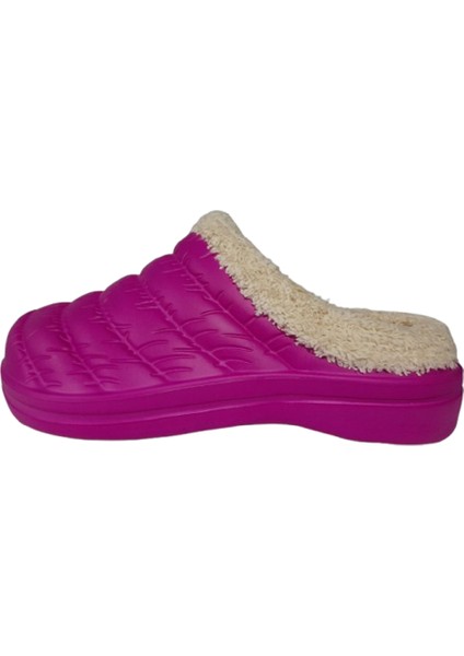 Içi Kürklü Pembe Ortopedik Şık Ev Terliği indirimleri
