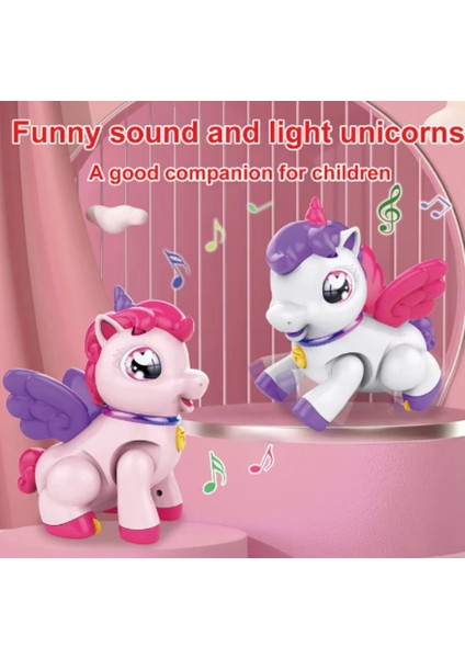 Emeklemeye Yardımcı Müzikli Işıklı Unicorn Mor fiyatları