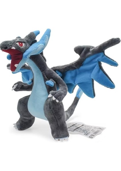 Pokemon Mega Charizard x Ayarlanabilir Kanatlı Ithal Peluş Oyuncak 22 x 36 cm