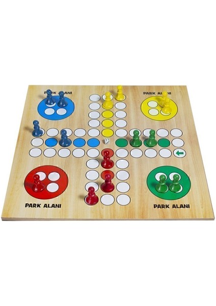 Ahşap Kızma Birader Ludo