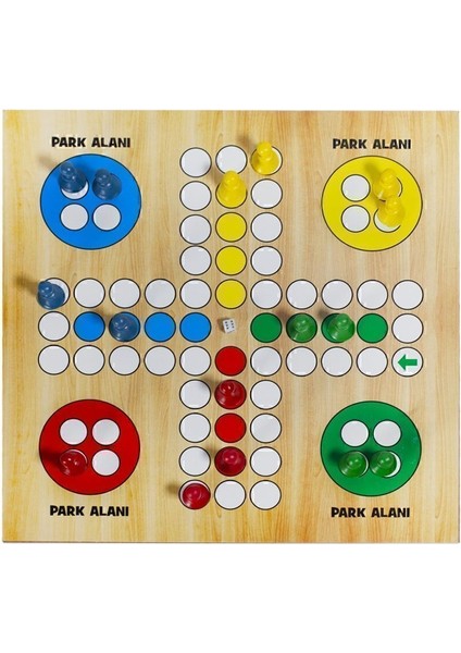 Ahşap Kızma Birader Ludo