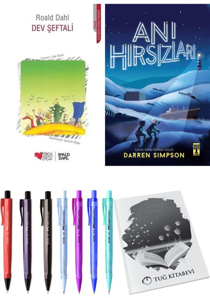 Anı Hırsızları ve Dev Şeftali 2'li Set - Kalem