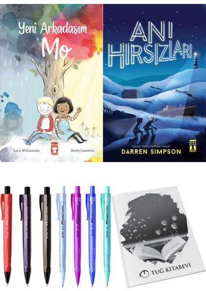 Anı Hırsızları ve Yeni Arkadaşım Mo 2'li Set - Kalem