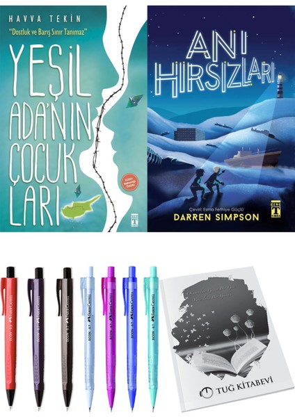 Anı Hırsızları ve Yeşil Adanın Çocukları 2'li Set - Kalem