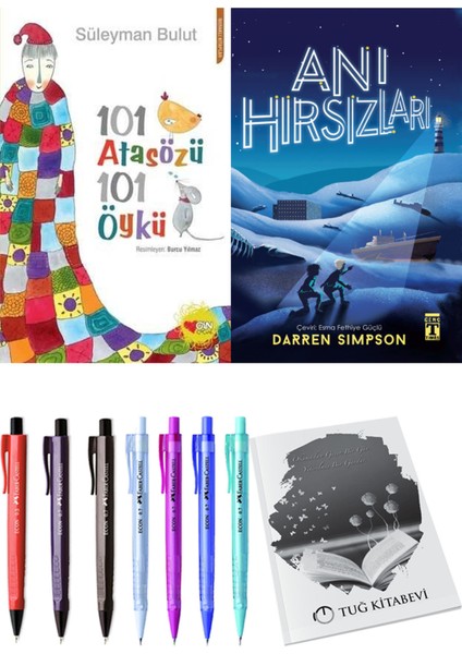 Anı Hırsızları ve 101 Atasözü 101 Öykü Süleyman Bulut 2'li Set - Kalem