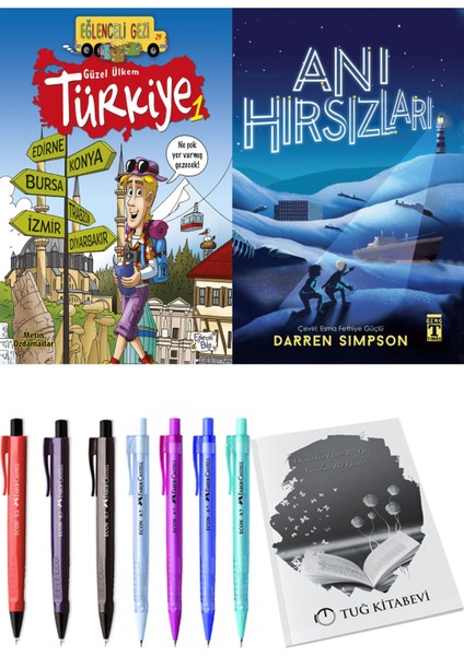 Anı Hırsızları ve Güzel Ülkem Türkiye 1 2'li Set - Kalem