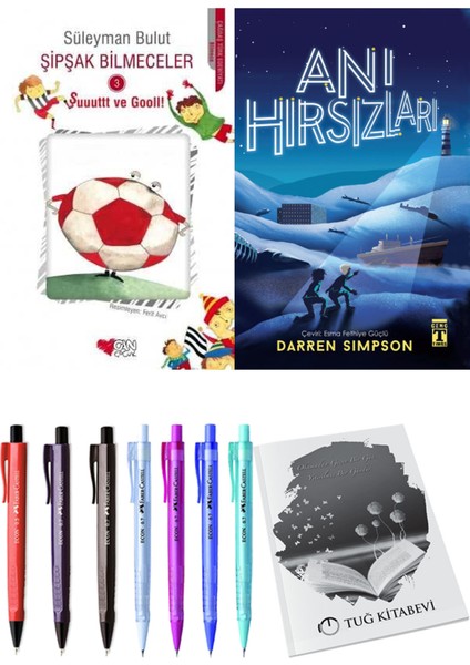 Anı Hırsızları ve Şipşak Bilmeceler 3 2'li Set - Kalem
