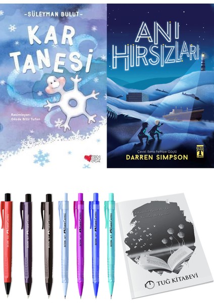 Anı Hırsızları ve Kar Tanesi 2'li Set - Kalem