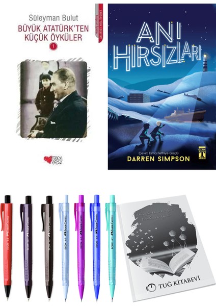 Anı Hırsızları ve Büyük Atatürk'ten Küçük Öyküler 1 2'li Set - Kalem