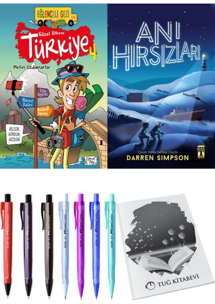 Anı Hırsızları ve Güzel Ülkem Türkiye 4 2'li Set - Kalem