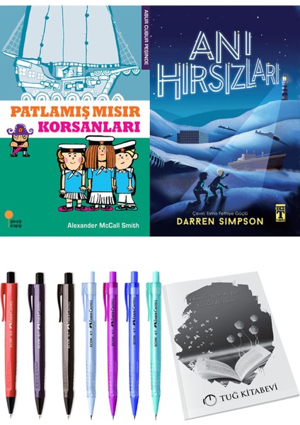 Anı Hırsızları ve Patlamış Mısır Korsanları 2'li Set - Kalem