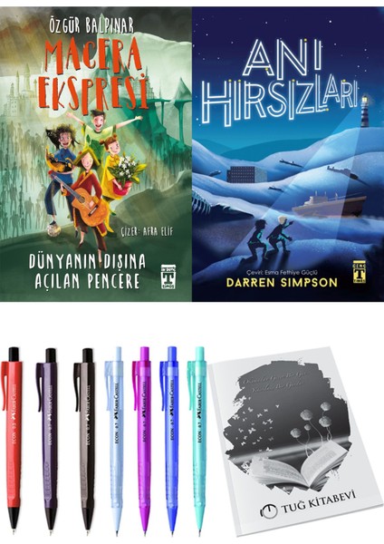 Anı Hırsızları ve Gelecek Ekspresi Dünyanın Dışına Açılan Pencere 2'li Set - Kalem