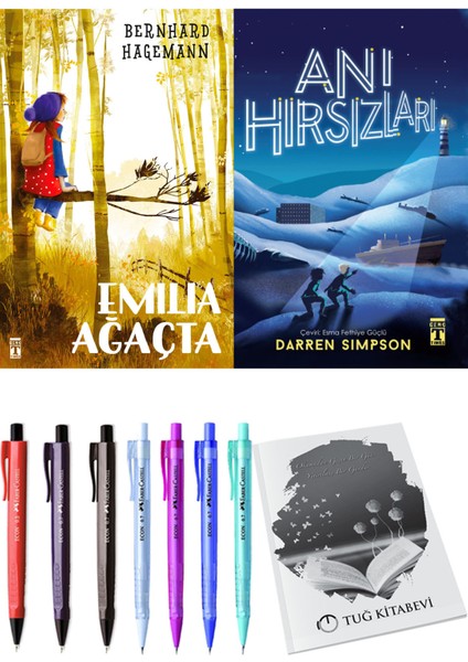 Anı Hırsızları ve Emilia Ağaçta 2'li Set - Kalem