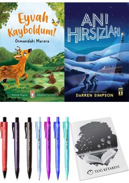 Anı Hırsızları ve Eyvah Kayboldum! Ormandaki Macera 2'li Set - Kalem