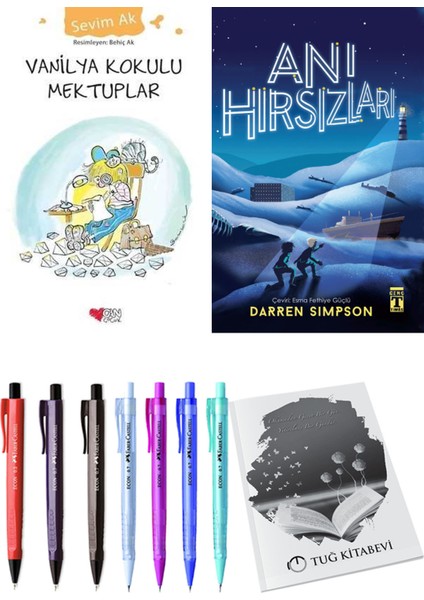 Anı Hırsızları ve Vanilya Kokulu Mektuplar 2'li Set - Kalem