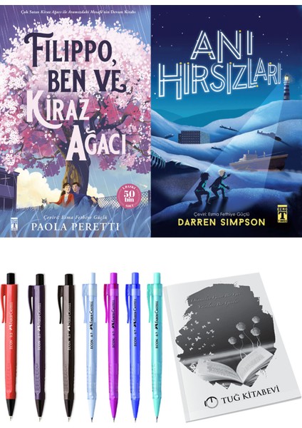 Anı Hırsızları ve Filippo, Ben ve Kiraz Ağacı 2'li Set - Kalem