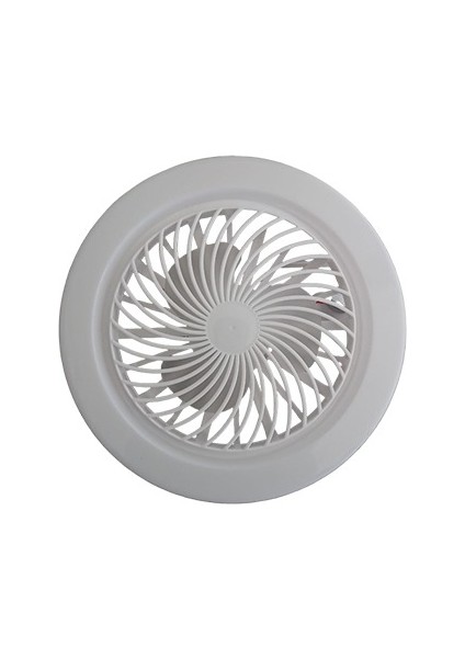 CT-1153 Poyraz Fanlı 42 Watt LED Ampul Lamba Beyaz Işık Vantilatör Aydınlatma E27 3 Renk Dim Edilebilir