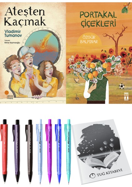 Portakal Çiçekleri ve Ateşten Kaçmak 2'li Set - Kalem
