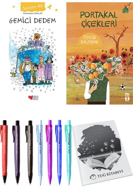 Portakal Çiçekleri ve Gemici Dedem 2'li Set - Kalem