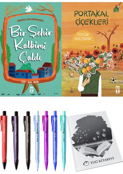 Portakal Çiçekleri ve Bir Şehir Kalbimi Çaldı 2'li Set - Kalem
