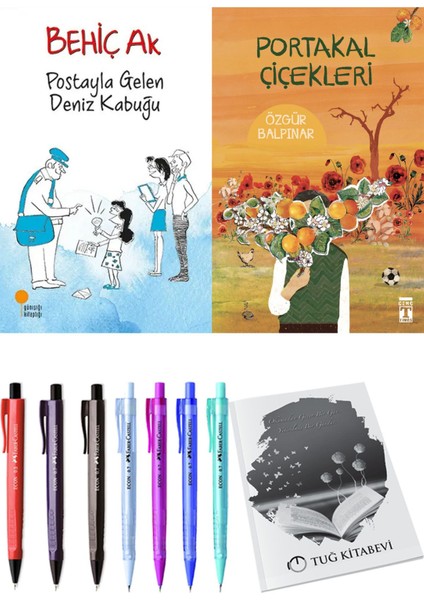 Portakal Çiçekleri ve Postayla Gelen Deniz Kabuğu 2'li Set - Kalem