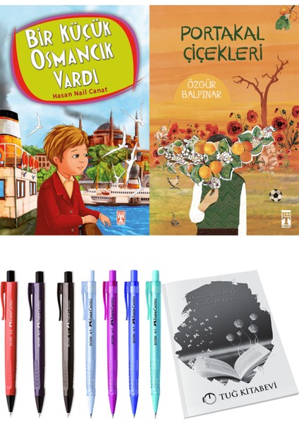 Portakal Çiçekleri ve Bir Küçük Osmancık Vardı 2'li Set - Kalem
