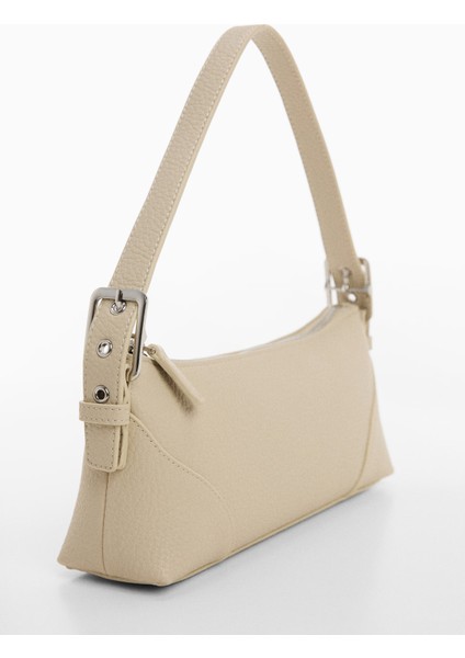 Toka Detaylı Omuz Çantası