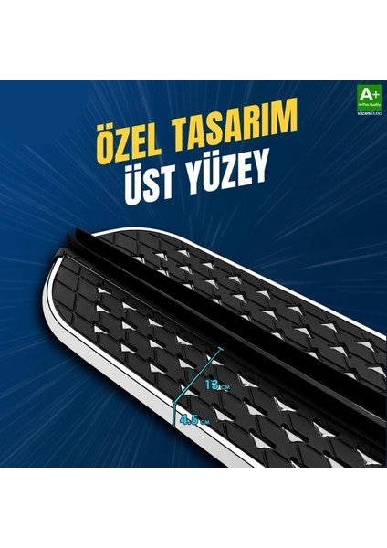 Fiat Scudo / Ulysse * KISA ŞASE * 2022 2023 2024 2025 Yan Basamak