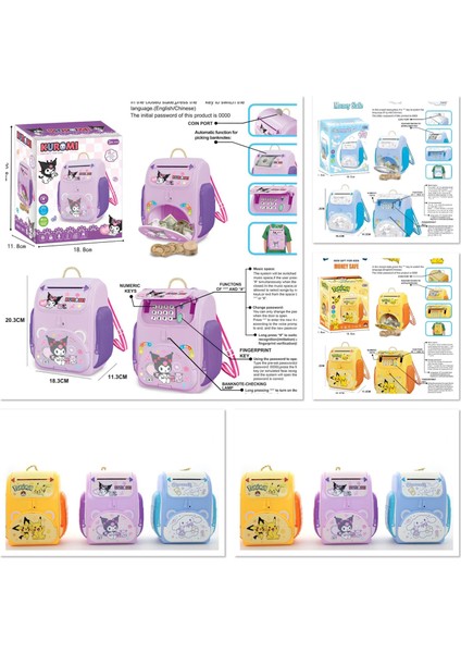 Yüz ve Parmak Izi Simülasyon'lu Şifreli Kumbara ALK3032