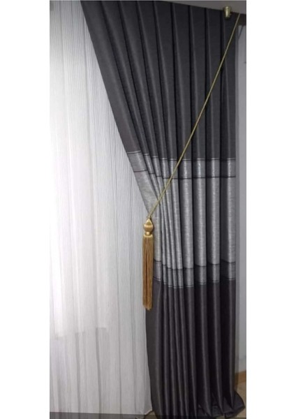 Polyester Fon Perde D-B529 Özel Kaliteli Model