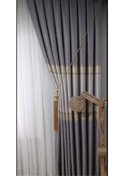Polyester Fon Perde D-B529 Özel Kaliteli Model