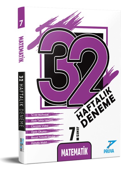 7. Sınıf 32 Haftalık Deneme Seti Matematik - Fen Bilimleri