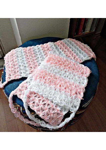 El Yapımı Örgü Doğal Lif Pembe fiyatları